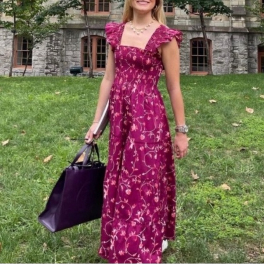 Hill House Ellie Floral Nap Dress NEW! - Picture 11 of 12